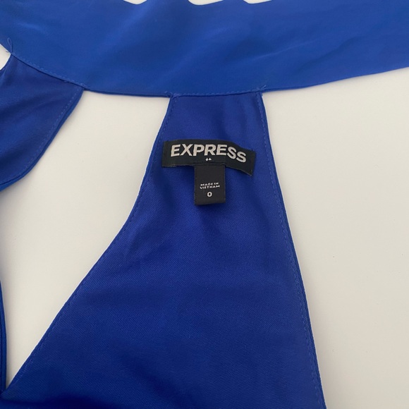 Beautiful cobalt blue Express dress - Picture 5 of 7
